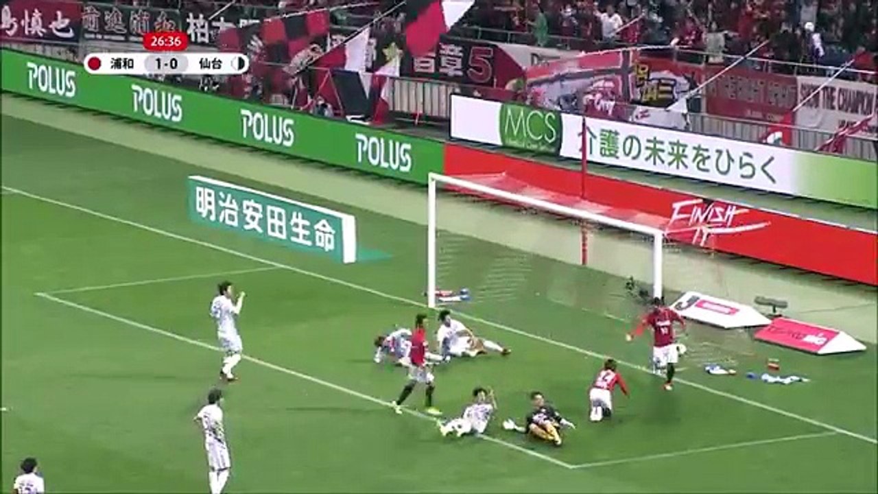 Urawa 2:0 Sendai (	Japanese J League. 7 April 2017)