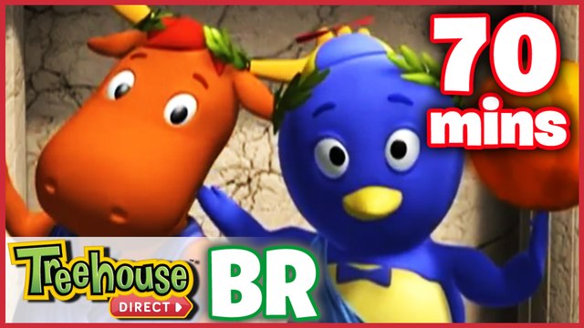 Os Backyardigans Desenho Animado - Episódios 50-52 Compilação De 70 mins Para Crianças
