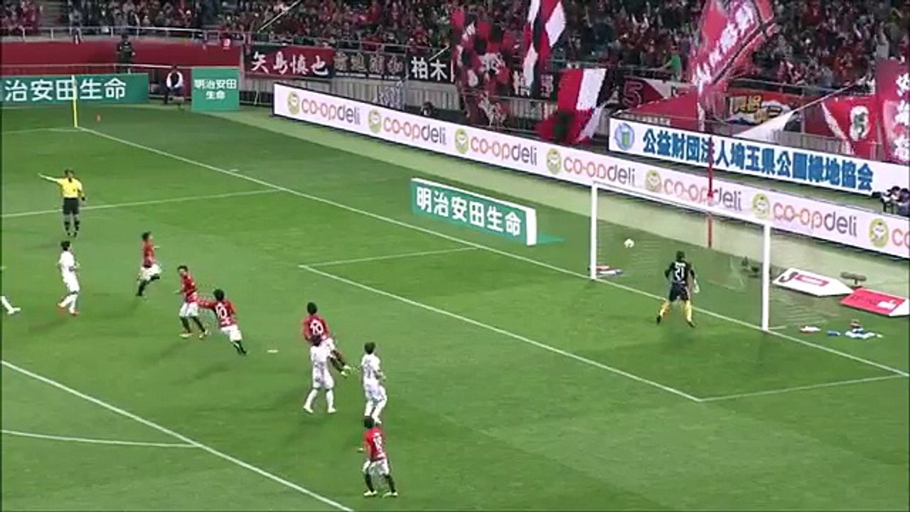 Urawa 4:0 Sendai (	Japanese J League. 7 April 2017)