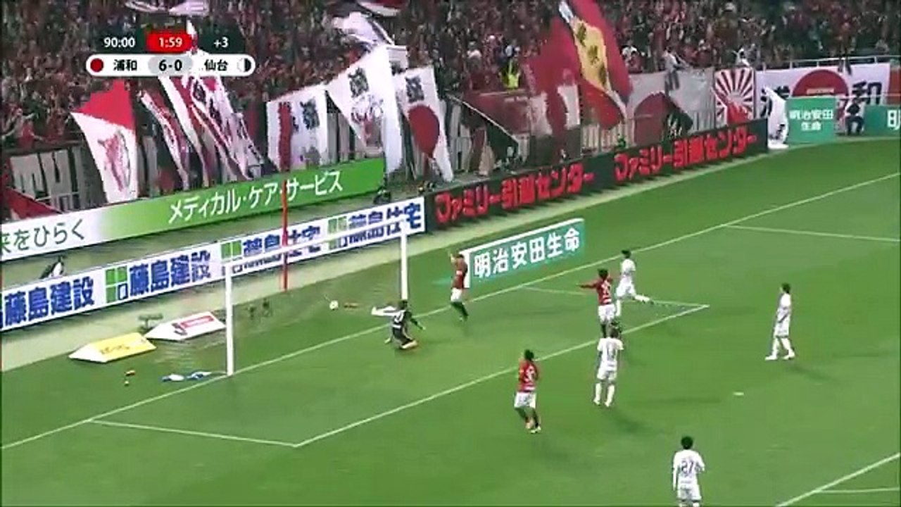 Urawa 7:0 Sendai (	Japanese J League. 7 April 2017)