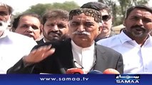 Dharno Ke Dauran Nawaz Sharif Resign De Rahe The- Khursheed Shah