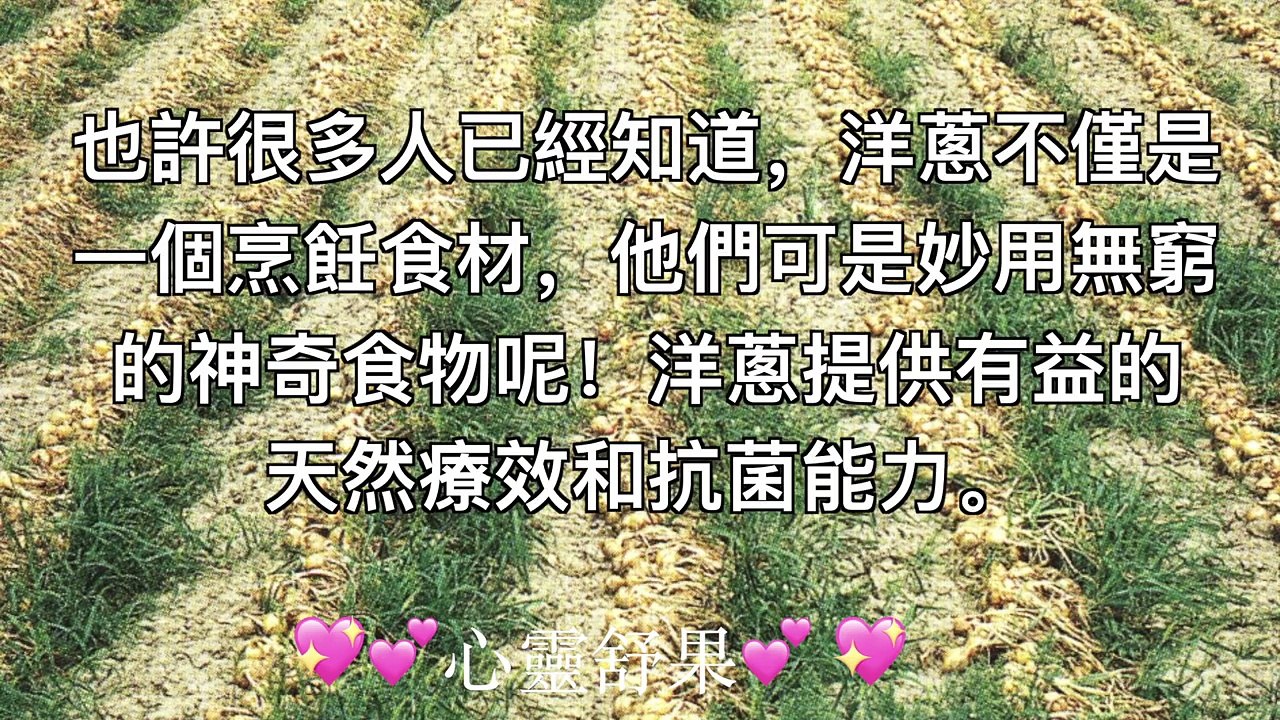 洋蔥放進耳朵，另類功效令人不可思議！