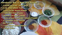 Aloo Paratha Recipe-2 Ways to Make Perfect Aloo Paratha-ALOO (POTATO) PARATHA-Stuffed Paratha
