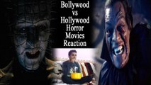 Funny Hollywood vs Bollywood Horror Movie Reaction.