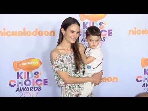 Jordana Brewster 2017 Kids' Choice Awards Orange Carpet