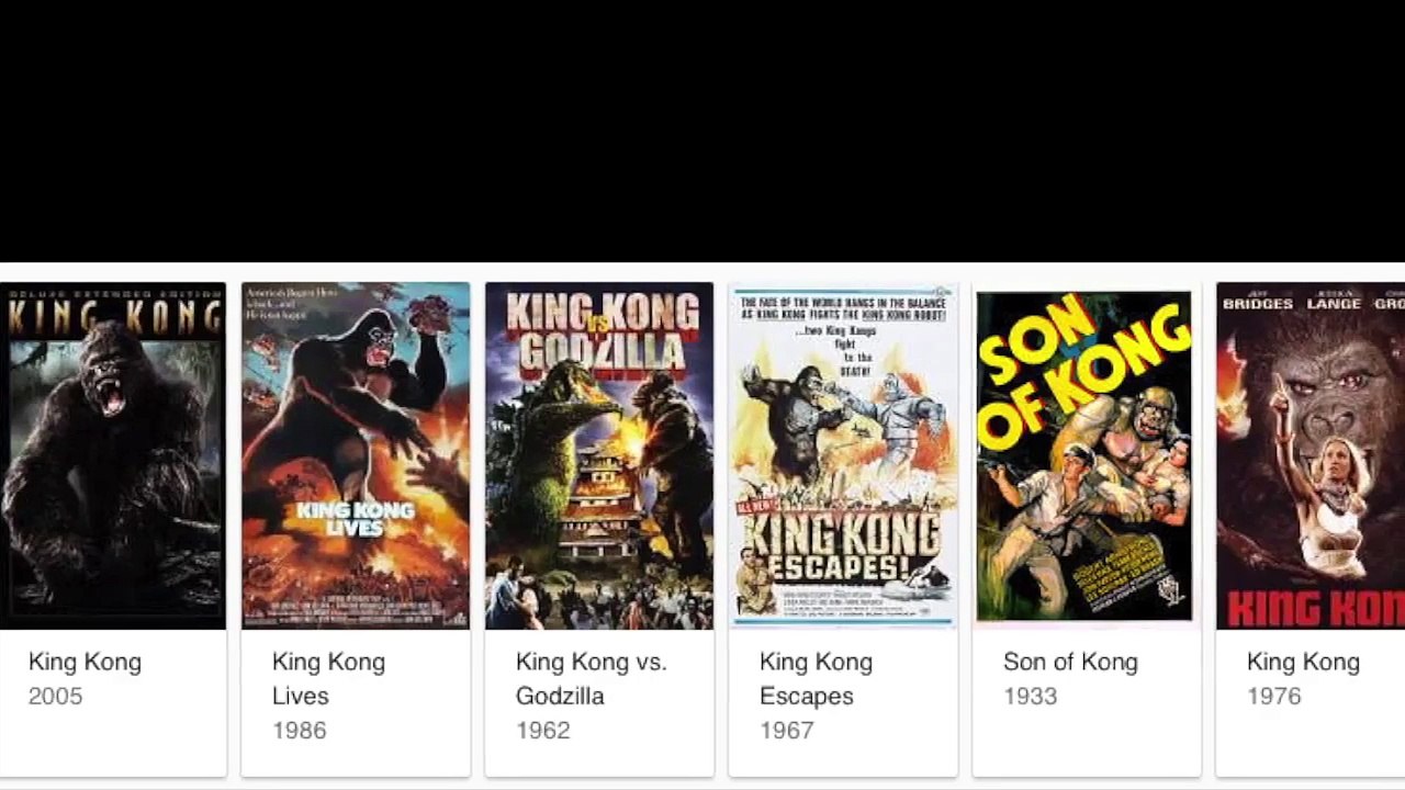 The Forgotten  KING KONG LIVES
