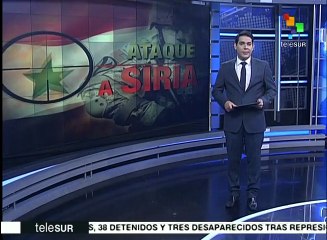 El pueblo palestino condena el bombardeo de EEUU a Siria