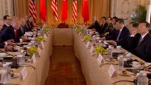 ABD Başkanı Trump ve Çin Devlet Başkanı Jinping Bir Araya Geldi