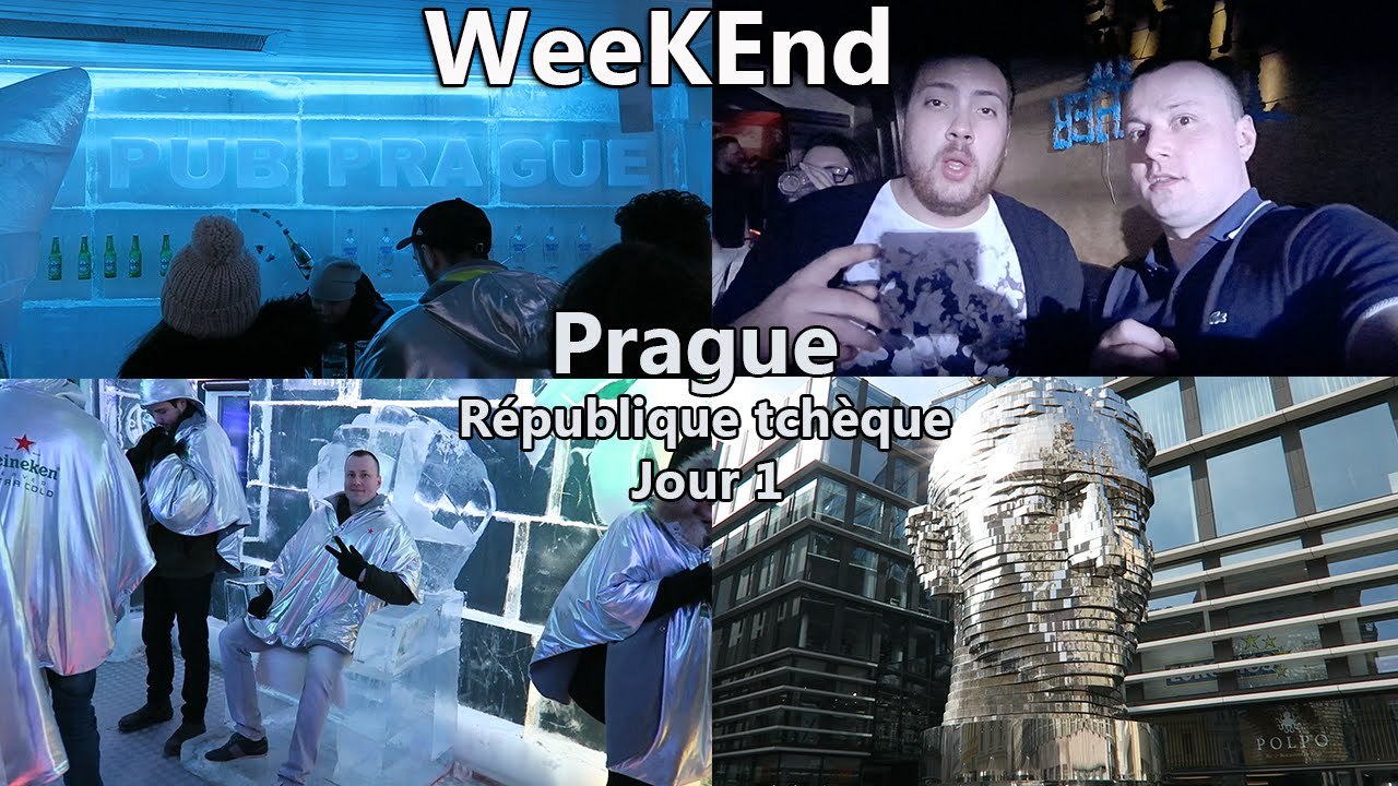 Vlog Body #1 Prague - République Tchèque - Jour 1 Découverte Ville, Bar De Glace, Discotheque