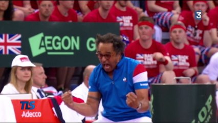 Coupe Davis : la France mène 2-0 contre la Grande Bretagne