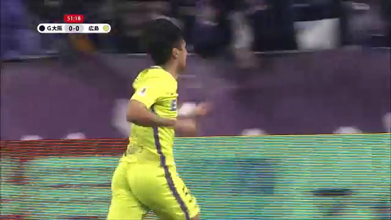 Gamba Osaka 0:1 Hiroshima	  (Japanese J League. 7 April 2017)