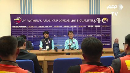 North and South Korea women face off in Pyongyang football match