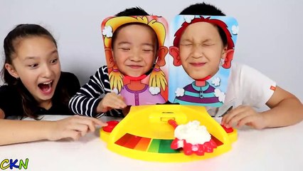 Pie Face Showdown Kids Fun Gream In The Face  W