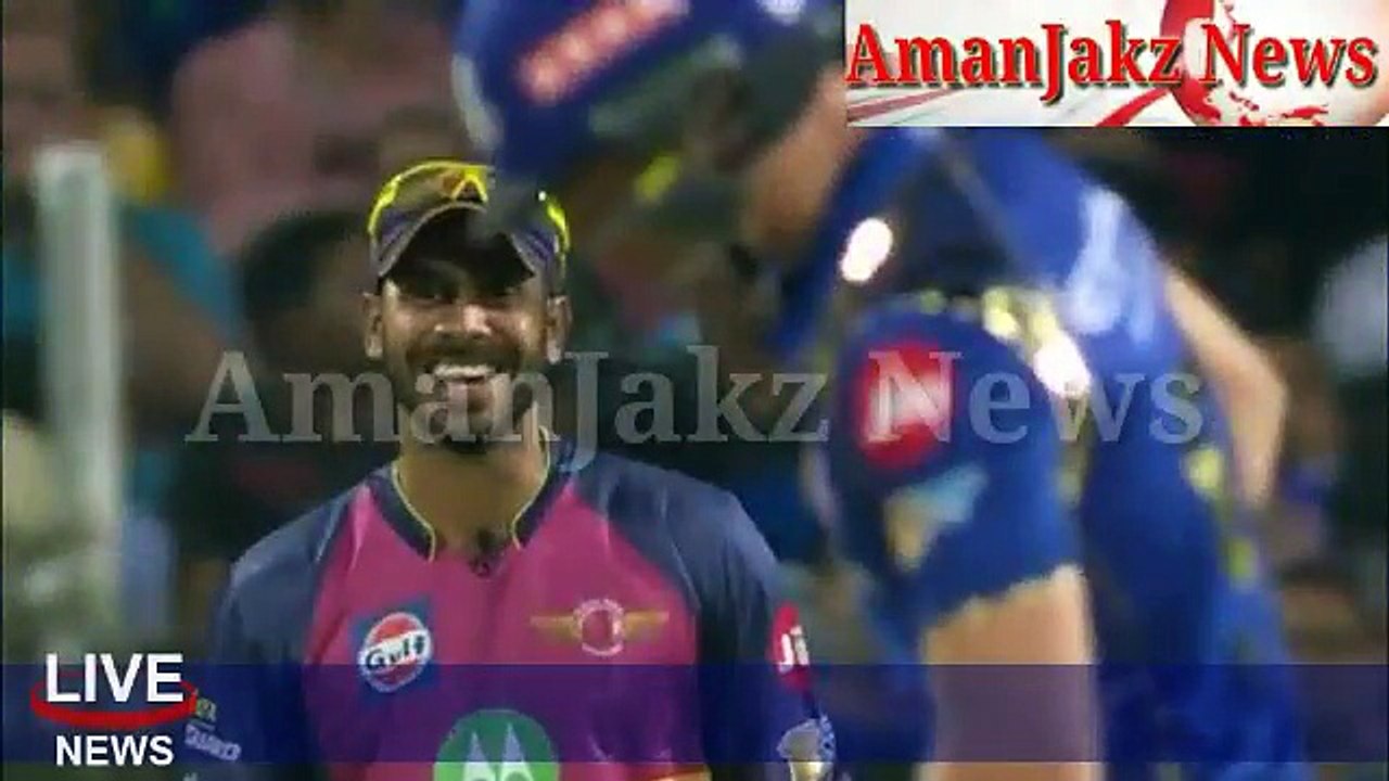 Dhoni reply to Kevin pietersen _ You can't stop laughing _ MI vs RPS _ Dhoni 1st test wicket