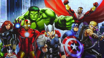 MARVEL AVENn Puzzle Jigsaw Games Clementoni Hulk Captain A