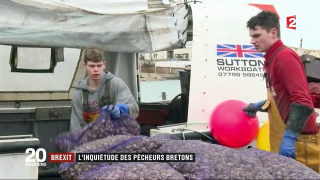 Brexit : l'inquiétude des pécheurs bretons