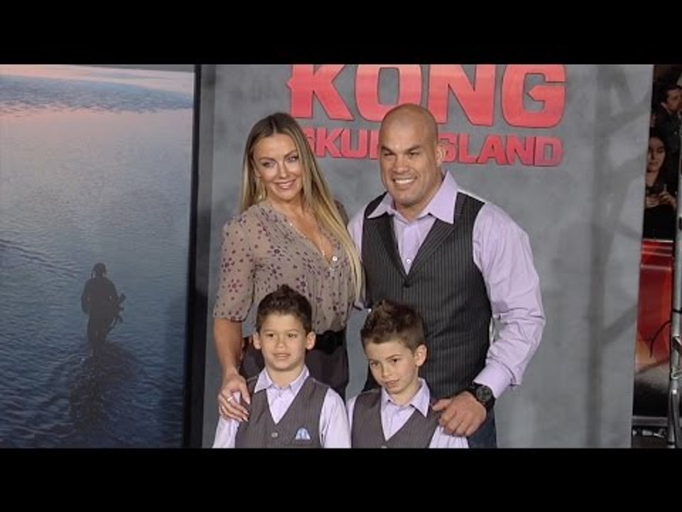 Tito Ortiz and Amber Nichole Miller "Kong: Skull Island" Los Angeles Premiere