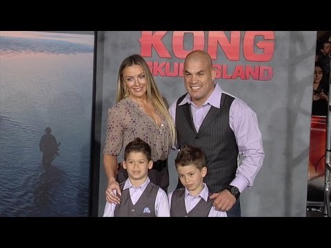 Tito Ortiz and Amber Nichole Miller Kong: Skull Island Los Angeles Premiere