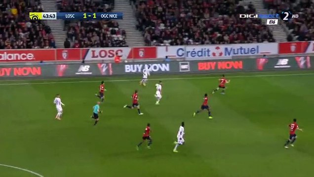 Mario Balotelli Goal HD - Lille 1-2 Nice - 07.04.2017