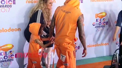 Nick And Mariah Carey | 2017 Kids Award Orange carpet