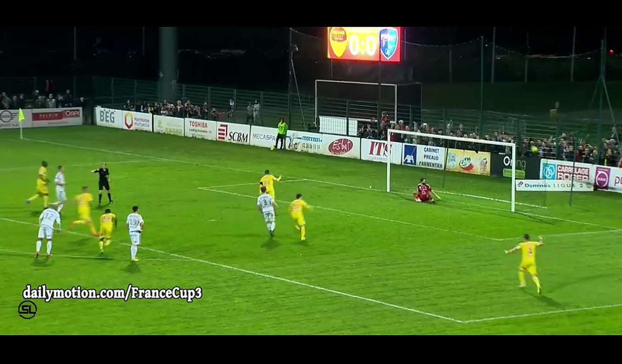Karim Ziani Goal HD - Orleans 1-0 Bourg Peronnas - 07.04.2017
