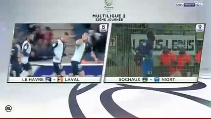 Faneva Ima Andriatsima Goal HD - Sochaux 2-2 Niort 07.04.2017
