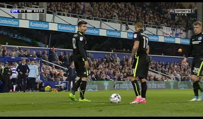 Sebastien Pocognoli Goal HD - QPR 0-2 Brighton - 07.04.2017