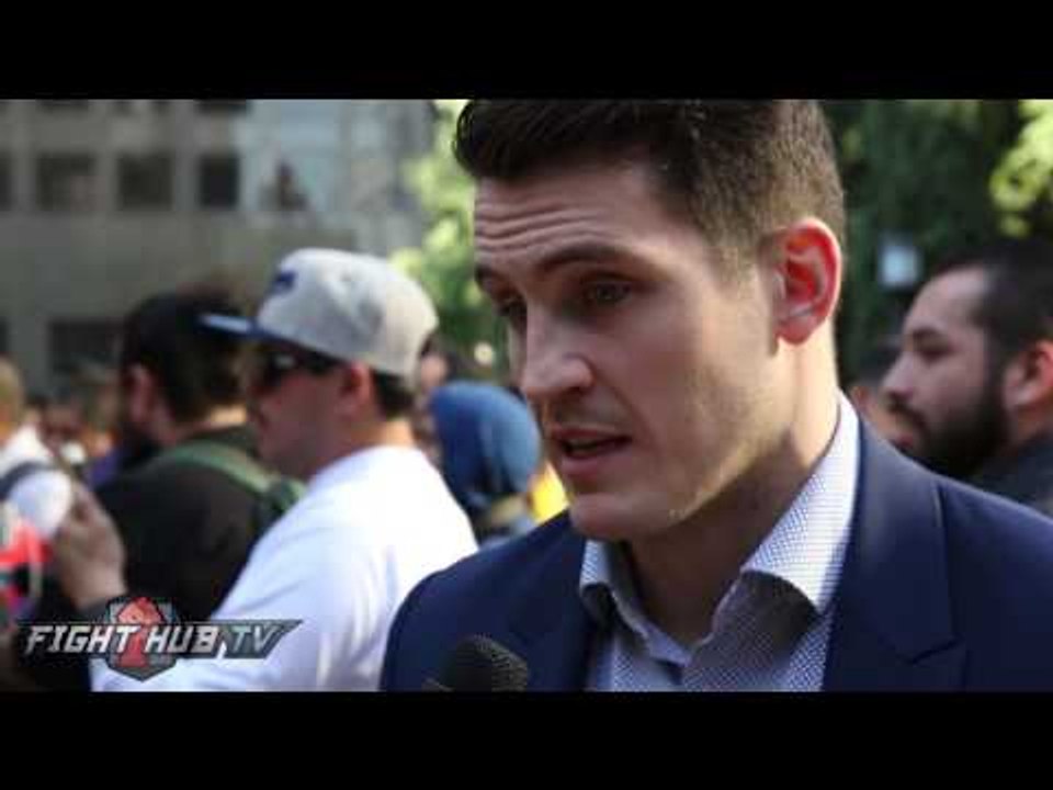 Shane McGuigan "Everytime Carl hit him his legs were shaking. He cant do anything different!"