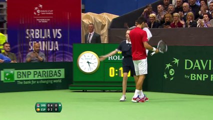 Day one highlights: Serbia v Spain