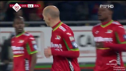 Franck Berrier Goal HD - Oostende 1 - 1 Waregem - 07.04.2017 [HD ]