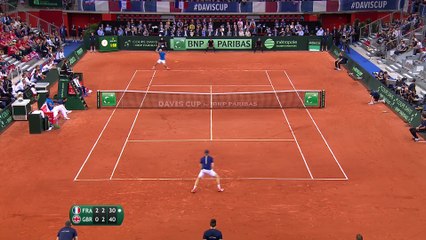 Day one highlights: France v Great Britain