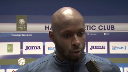 Après HAC - Laval (2-0), réaction de Yohann Thuram