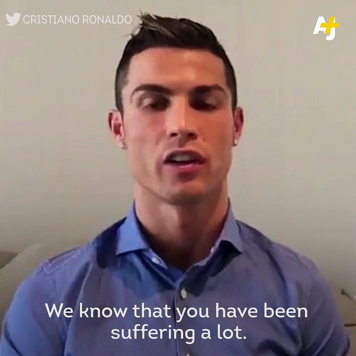 Watch Cristiano Ronaldo Has A Message For Syrian Children - Userhubb exclusive