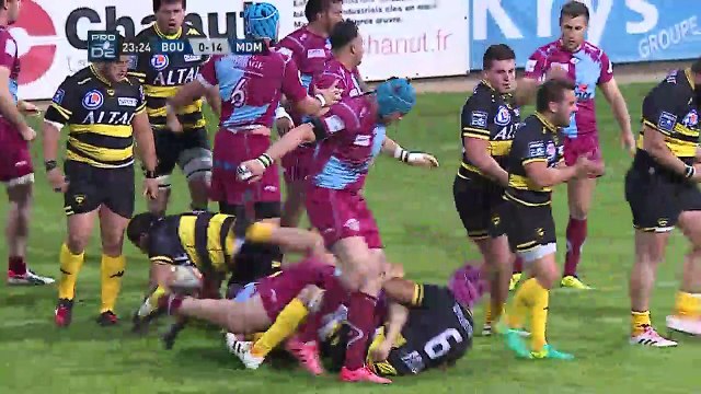 SITE OFFICIEL STADE MONTOIS RUGBY - RESUME BOURGOIN vs SMR