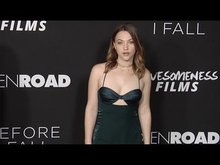 Violett Beane "Before I Fall" Los Angeles Premiere