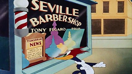 PICA PAU O BARBEIRO DE SEVILHA