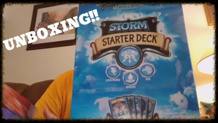LIGHTSEEKERS AWAKENING Storm Starter Deck Unboxing & Detailed Look