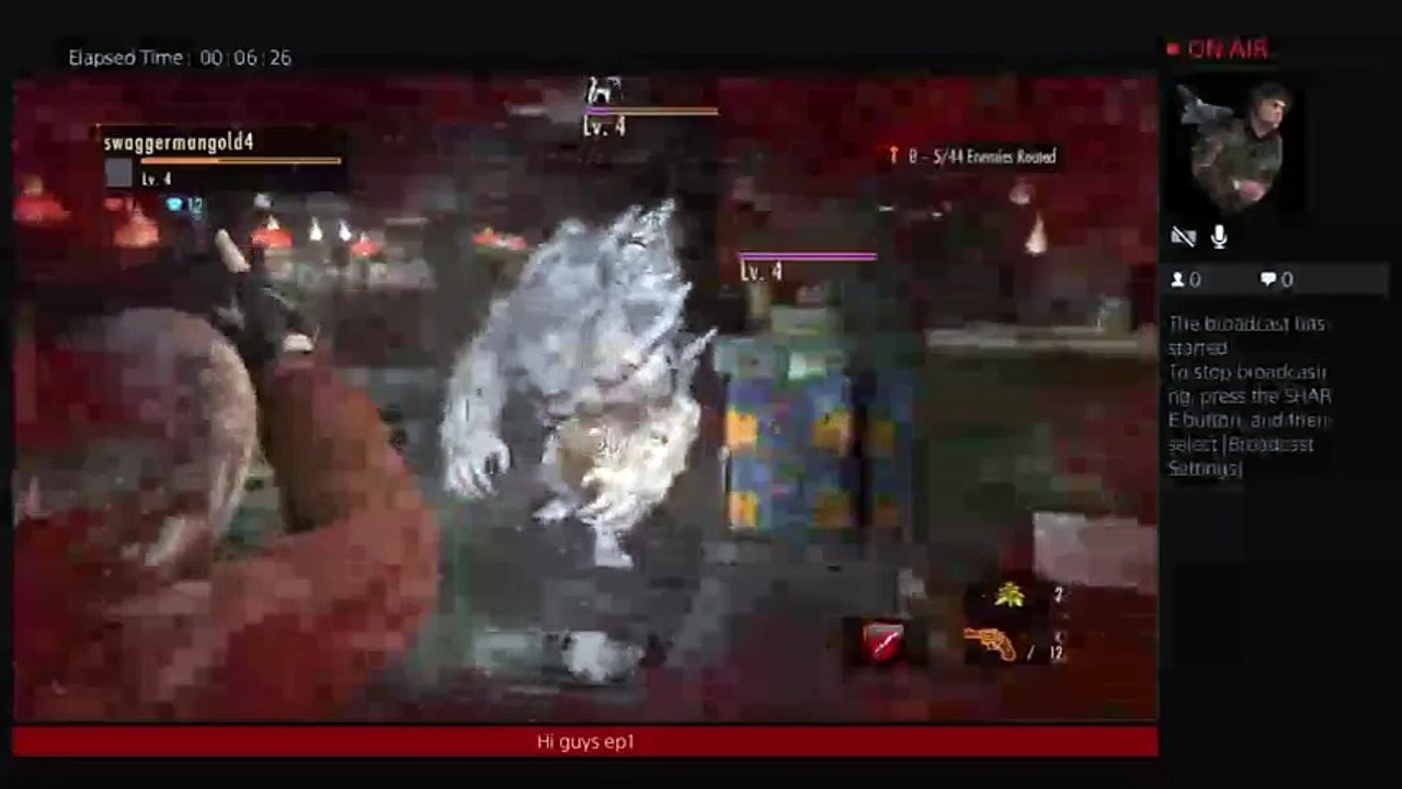 swaggermangold4's Live PS4 Broadcast