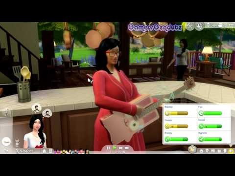 Dustin ngompool! XD | The Sims 4 Dustin & Angela - part 213