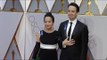 Lin-Manuel Miranda and Luz Towns Miranda 2017 Oscars Red Carpet jpg