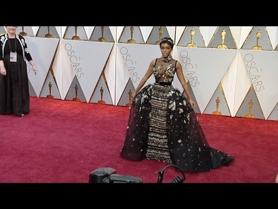 Janelle Monae 2017 Oscars Red Carpet