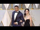 Terrence Howard and Miranda Pak 2017 Oscars Red Carpet