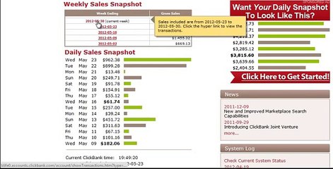 College Kid Shows You $4170 Clickbank Sales Proofs