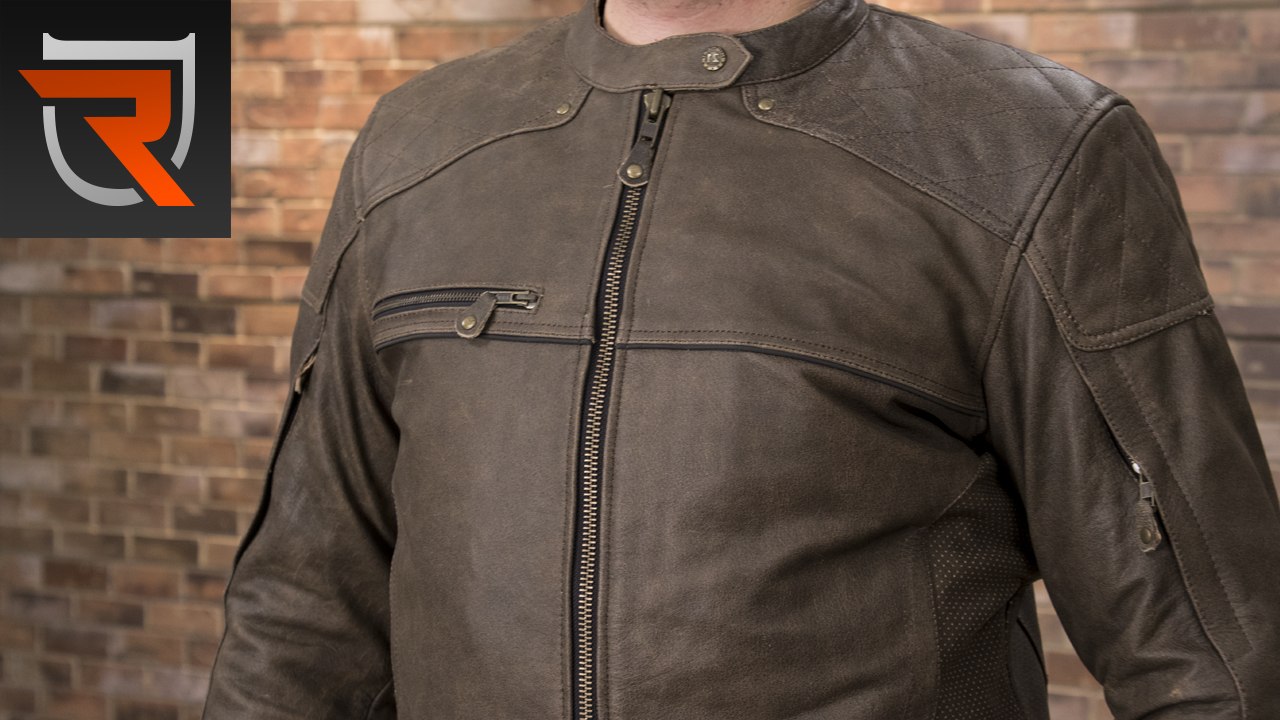 Highway 21 Gasser Leather Motorcycle Jacket Product Spotlight Video | Riders Domain