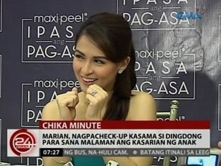 Marian Rivera, nagpacheck-up kasama si Dingdong Dantes para sana malaman ang kasarian ng anak