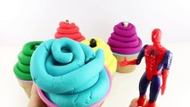 Play-Doh Superhero Cupcakes Finger Family Nursey