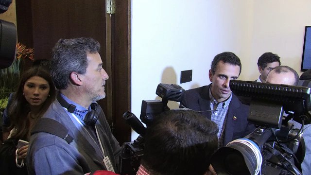 Capriles é proibido de exercer cargos públicos