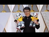 Jackie Chan 2017 Oscars Red Carpet