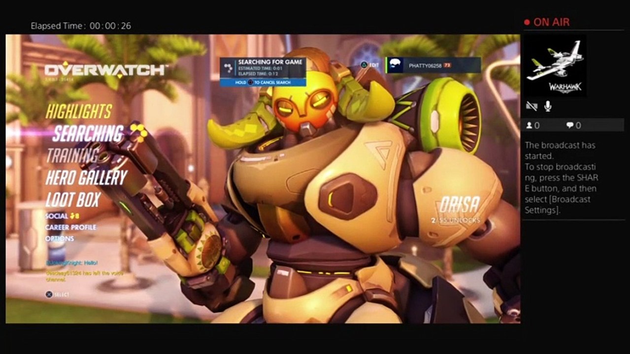 Playing Overwatch live on ps4 easy bots we are going to win a lot (4)