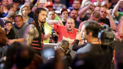 Roman Reigns Detonated by the public: Raw, April 3, 2017